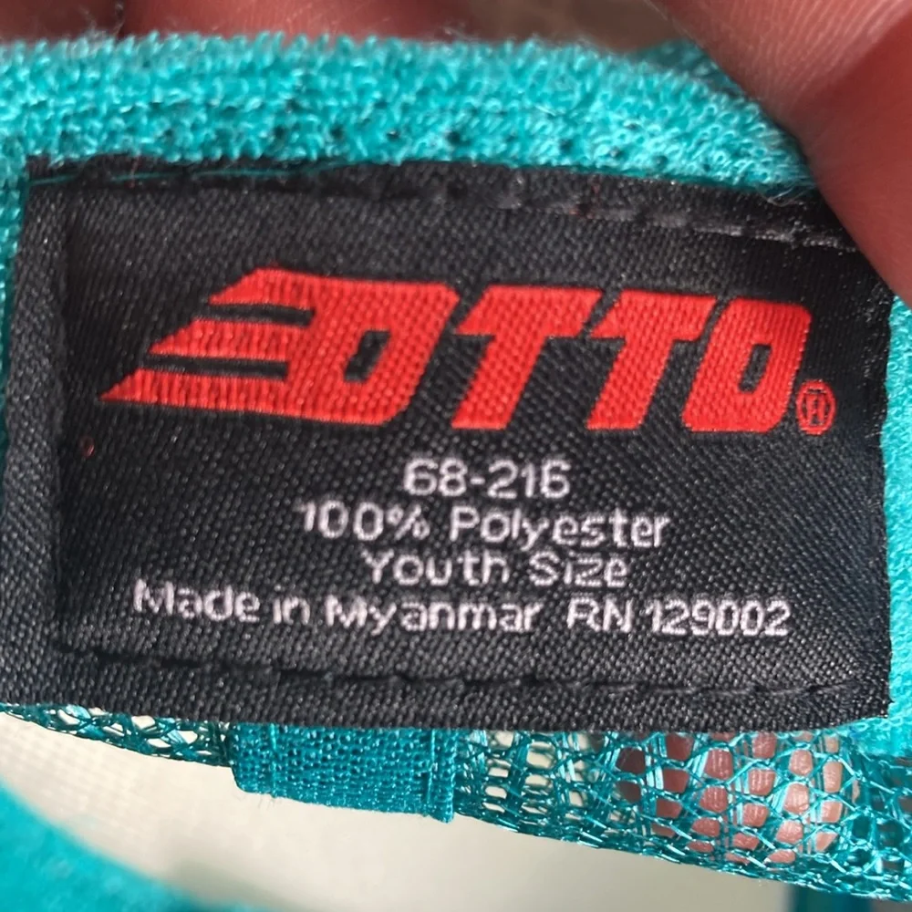 OTTO Teal and White 'Tennis Friends' Trucker Hat